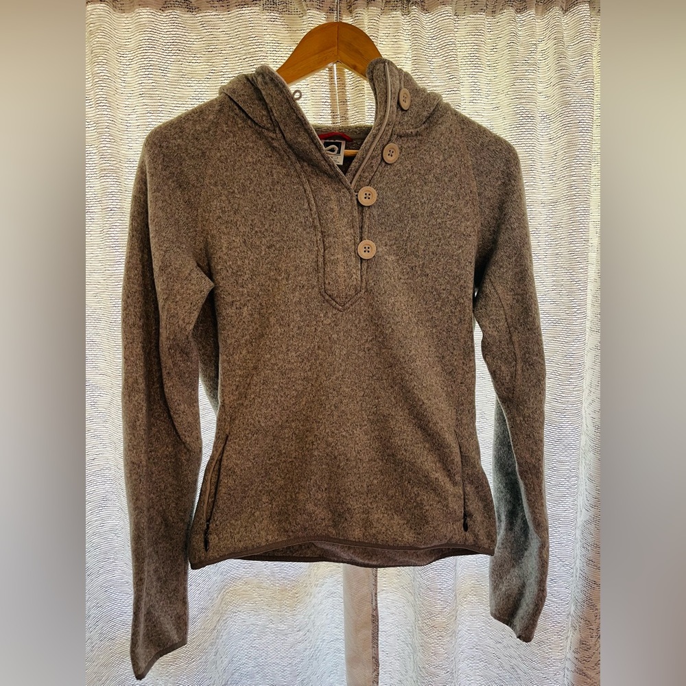 The North Face Half Zip hooded pullover
